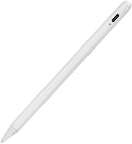 img 4 attached to Альтернатива Apple Pencil для iPad 8-го поколения: стилус-ручка 2020-го года с поддержкой отторжения ладони, зарядкой типа C и заменяемым тонким наконечником.