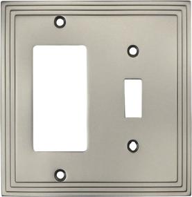 img 2 attached to Cosmas 25077 SN Nickel Single Switchplate