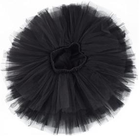 img 3 attached to Girls' 6-Layer Tutu Aerobarre Petticoat for Dancing - Skirts and Skorts Clothing