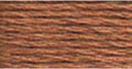 🧵 dmc 117-3772 six strand embroidery floss thread - dark desert sand, 8.7-yard logo