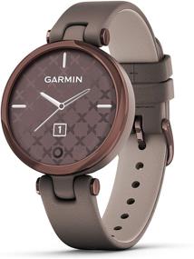 img 4 attached to Garmin Lily: Компактные GPS-часы с 🌟 сенсорным экраном и стильным узором на линзе в темно-бронзовом цвете