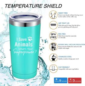 img 3 attached to Animals Superpower Customized Graduation Tumbler