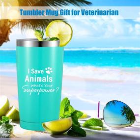 img 1 attached to Animals Superpower Customized Graduation Tumbler