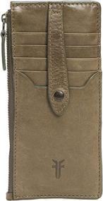 img 3 attached to Frye Melissa Cognac Snap Wallet for Women - Handbags, Wallets, and More