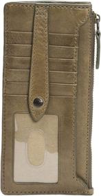 img 2 attached to Frye Melissa Cognac Snap Wallet for Women - Handbags, Wallets, and More