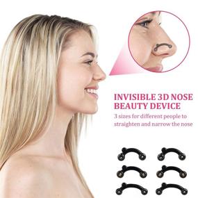img 3 attached to 👃 WINOMO Nose Up Clipper Set: Achieve a Perfectly Shaped and Lifted Nose with this Pink Plastic Beauty Tool!