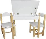 easy foxy toy wooden-kids-table-and-chairs-set with storage - reviews & buying guide logo