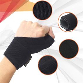 img 3 attached to 👍 Lightweight Reversible Thumb Splint Brace