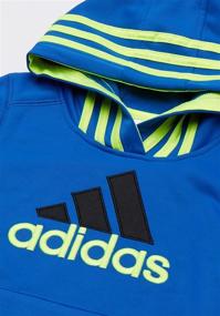 img 2 attached to 👕 Мальчики Adidas Воротниковая худи для спорта - Мальчиковая одежда для улучшенной производительности