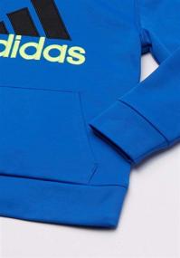 img 1 attached to 👕 Мальчики Adidas Воротниковая худи для спорта - Мальчиковая одежда для улучшенной производительности