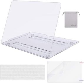 img 4 attached to 📦 MOSISO MacBook Pro 15 inch Case 2019-2016: Crystal Clear, Hard Shell, Keyboard Cover, Screen Protector, Storage Bag