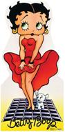 betty boop red dress cardboard logo