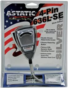 img 2 attached to 🎙️ Astatic 302-10001SE 636LSE Noise Canceling 4-Pin CB Microphone