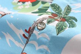 img 1 attached to 🎄 Men's Hawaiian Christmas Shirts - SSLR Sleeve Clothing for Stylish Attire