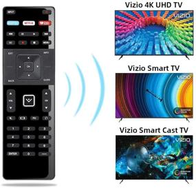 img 3 attached to 📺 UNOCAR Пульт дистанционного управления Vizio Smart TV XRT-122 замена для Vizio Smart TV 4K UHD HDR HDTV SmartCast Internet Vizio D E Series LED LCD 24 28 32 39 40 43 48 50 55 58 60 65 70 дюймов с поддержкой Netflix XUMO