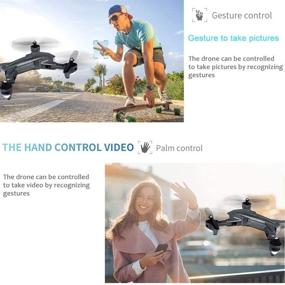 img 2 attached to 🚁 VISUO XS816 4k FPV Drone with Live Video Camera, Teeggi WiFi RC Quadcopter - Foldable Drone for Beginners with Altitude Hold, Headless Mode, One Key Off/Landing, APP Control, Long Flight Time