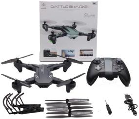 img 1 attached to 🚁 VISUO XS816 4k FPV Drone with Live Video Camera, Teeggi WiFi RC Quadcopter - Foldable Drone for Beginners with Altitude Hold, Headless Mode, One Key Off/Landing, APP Control, Long Flight Time