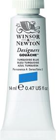 img 4 attached to Winsor Newton Designers Gouache Turquoise