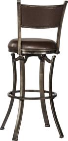 img 4 attached to 🪑 Hillsdale Furniture Drummond Counter Stool: Elegant Rubbed Pewter Seating for Your Home