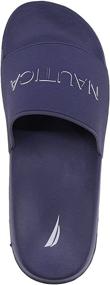 img 1 attached to Nautica Stono Athletic Sandal in Black for Boys, Size 5