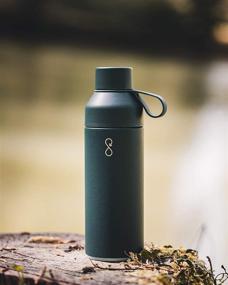 img 2 attached to 🌿 Forest Green Ocean Bottle 500ml - Eco-Friendly Stainless Steel Water Bottle | Leakproof BPA Free | Dishwasher Safe | Double Wall Vacuum Insulated Thermos Flask