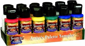 img 1 attached to 🎨 Discover the Versatile Deco Art 1-Ounce Traditions Acrylic Palette Sampler