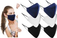 🌡️ washable cotton face mask for occupational health and safety: personal protective equipment (ppe) logo