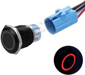 img 4 attached to ⚡️ Waterproof Black Industrial Electrical Latching Button Switches