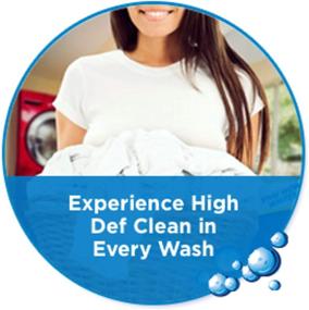 img 1 attached to 🌟 Превосходная мощь очистки: OxiClean High Def Clean Искристый свежий стиральный порошок в пакетиках, 27 штук.