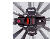 ❄️ konig k34 snow chains, set of 2 - ultimate winter traction solution logo