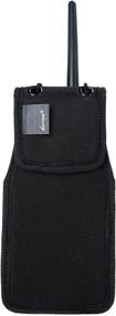 img 2 attached to 📻 Luiton Universal Radio Case: Two Way Radio Holder & Pouch for Walkie Talkies - Nylon Holster Accessories for Motorola MT500, MT1000, MTS2000 and Similar Models (1 Pack)