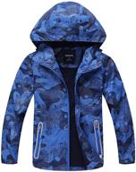 waterproof windbreaker lightweight windproof boys' jackets & coats by shibashan logo