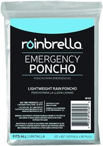 img 1 attached to Rainbrella Emergency Rain Poncho Hoodie