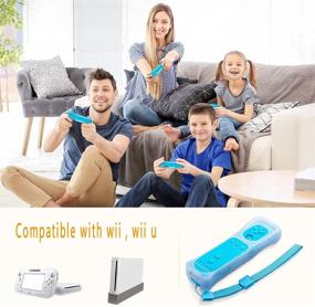 img 3 attached to 🎮 Wii Remote Controller - Kicy Wii Remote with Motion Plus and Nunchuck for Nintendo Wii U and Wii Consoles (Pink & Blue)