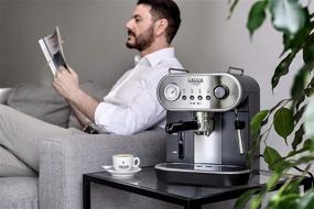 img 1 attached to ☕️ Gaggia Carezza De LUXE Кофеварка: Роскошный серебристый опыт варения