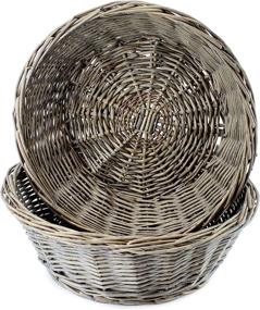 img 4 attached to AuldHome Baskets Фермерская кухня хранение