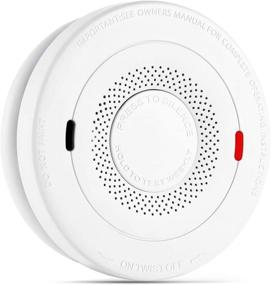 img 4 attached to 🔥 Reliable Dual Smoke Sensor Alarm with Voice Warning - 10 Year Lithium Battery Fire Alarm & CO Alarm | UL 217 & UL 2034 Compliant | Auto-Check Feature | Not Hardwired