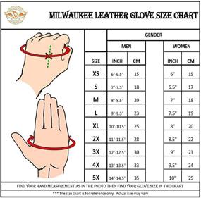 img 1 attached to Milwaukee Driving Gloves Zipper X Large