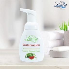 img 3 attached to 🍉 Castile Soap for Kitchen and Bathroom, Liquid Foaming Hand Wash, Palm Oil Free, Vegan & Cruelty Free, Made in USA, 8.45 oz, 2 Pack (Watermelon Scent)