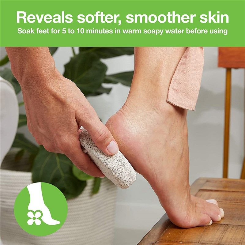 Karma Organic Callus Remover for Feet, Professional Foot Exfoliator  Pedicure Tool for Soft, Smooth Heels