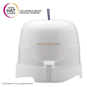 img 3 attached to 💨 Efficiently Style and Dry with Gold N Hot Professional 1200W Full Hood Dryer!