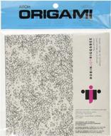 🎨 aitoh rjr-05 riggsbee design-feet origami paper, 6x6, black and white, 40 sheets logo