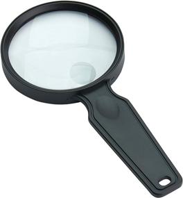 img 2 attached to 🔎 Carson MagniView 2X/2.5X Hand-Held Magnifiers with Spot Lenses for Reading, Hobby, Crafts, Inspection, and Low Vision Tasks (DS-36/DS-40): Compact, Lightweight, and Enhanced SEO