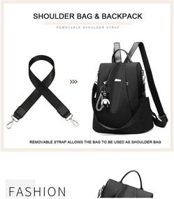 img 3 attached to Shaelyka Lightweight Backpack Anti Theft Water Resistant Women's Handbags & Wallets