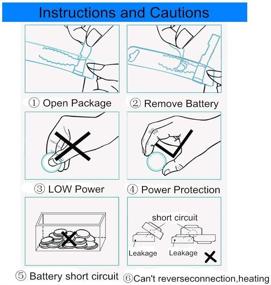 img 1 attached to 🔋 Набор из 10 батарей SR920SW LR920 1,5V с щелочными кнопочными элементами