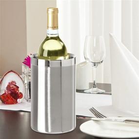 img 1 attached to Oggi Stainless Steel Wine Cooler