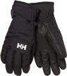 helly hansen swift gloves black outdoor recreation logo