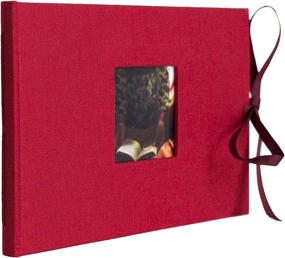 img 3 attached to 📷 Red Kolo Noci Small 4x6 Photo Album - Holds 24 Photos, Perfect for Wedding and Baby Albums