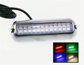 img 3 attached to 🚤 Pactrade Marine Pontoon Boat LED Underwater Light in Stainless Steel 316 with RGBW Colors