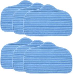 img 4 attached to 6 Pack of FUSHUANG A275-020 Microfiber Cleaning Pads for Improved Performance with McCulloch MC1275 & Steamfast Canister Steam Cleaner Models SF-275 & SF-370